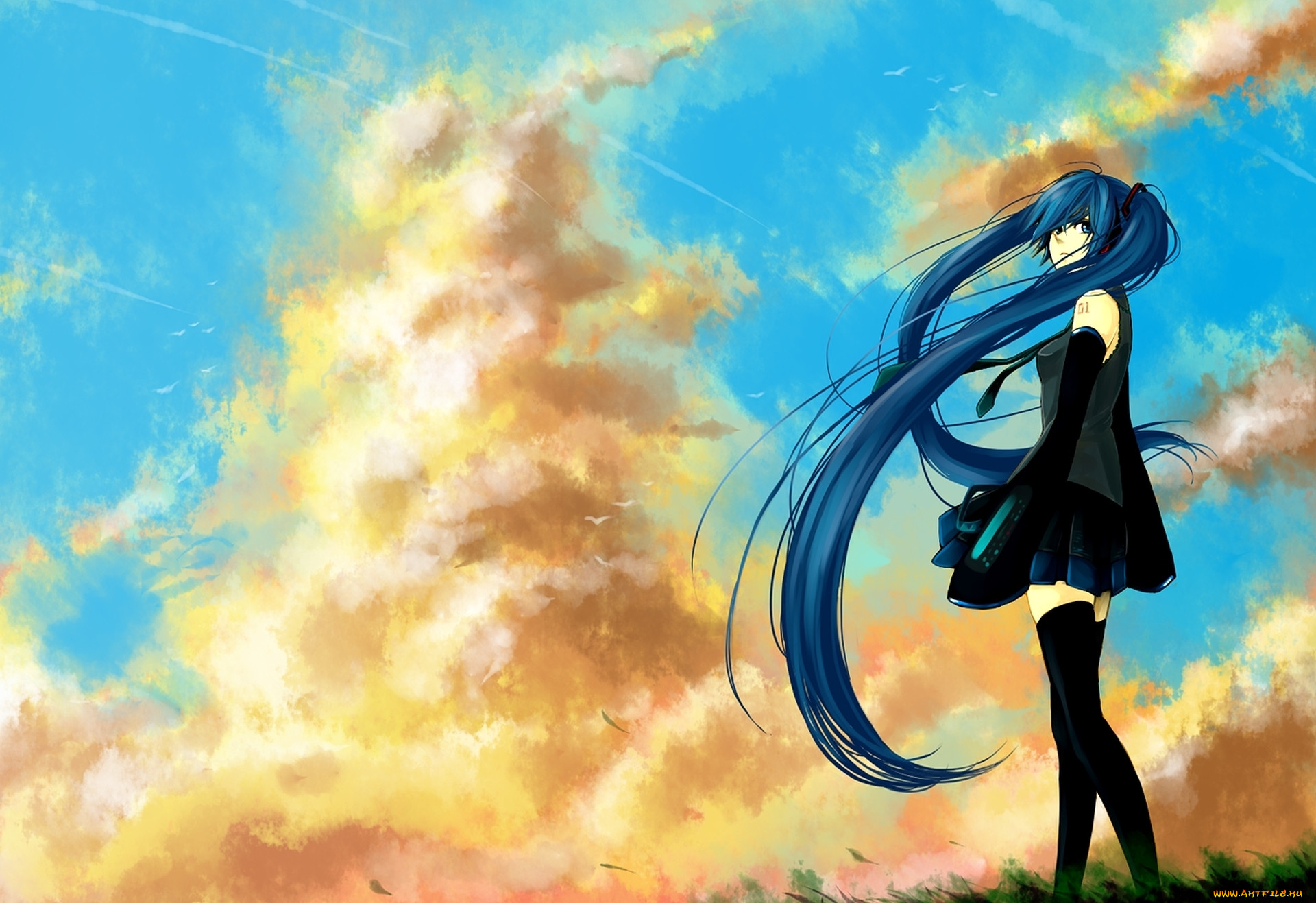 , vocaloid, , , hatsune, miku, 